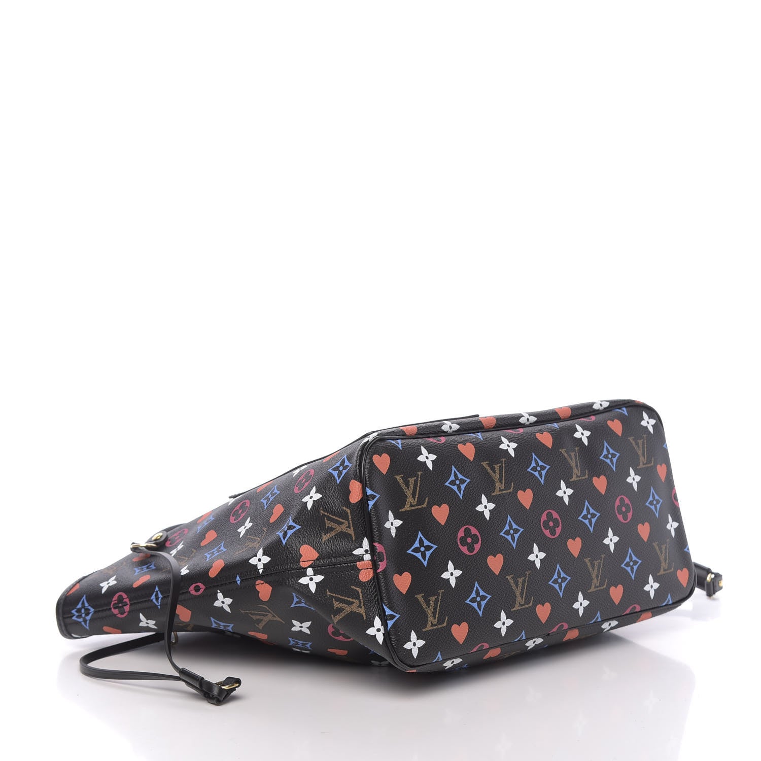 Louis Vuitton Game On Neverfull MM Black 3 of 9