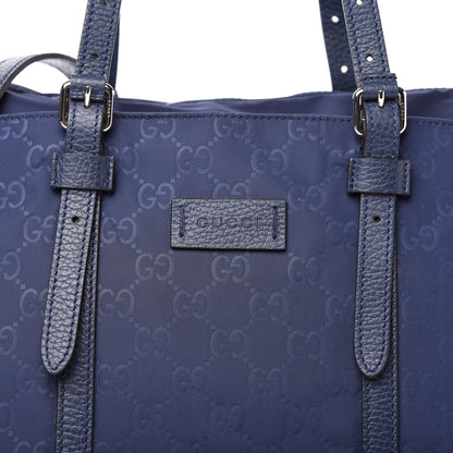 Gucci Nylon Monogram Zippered Tote Tide 10 of 10