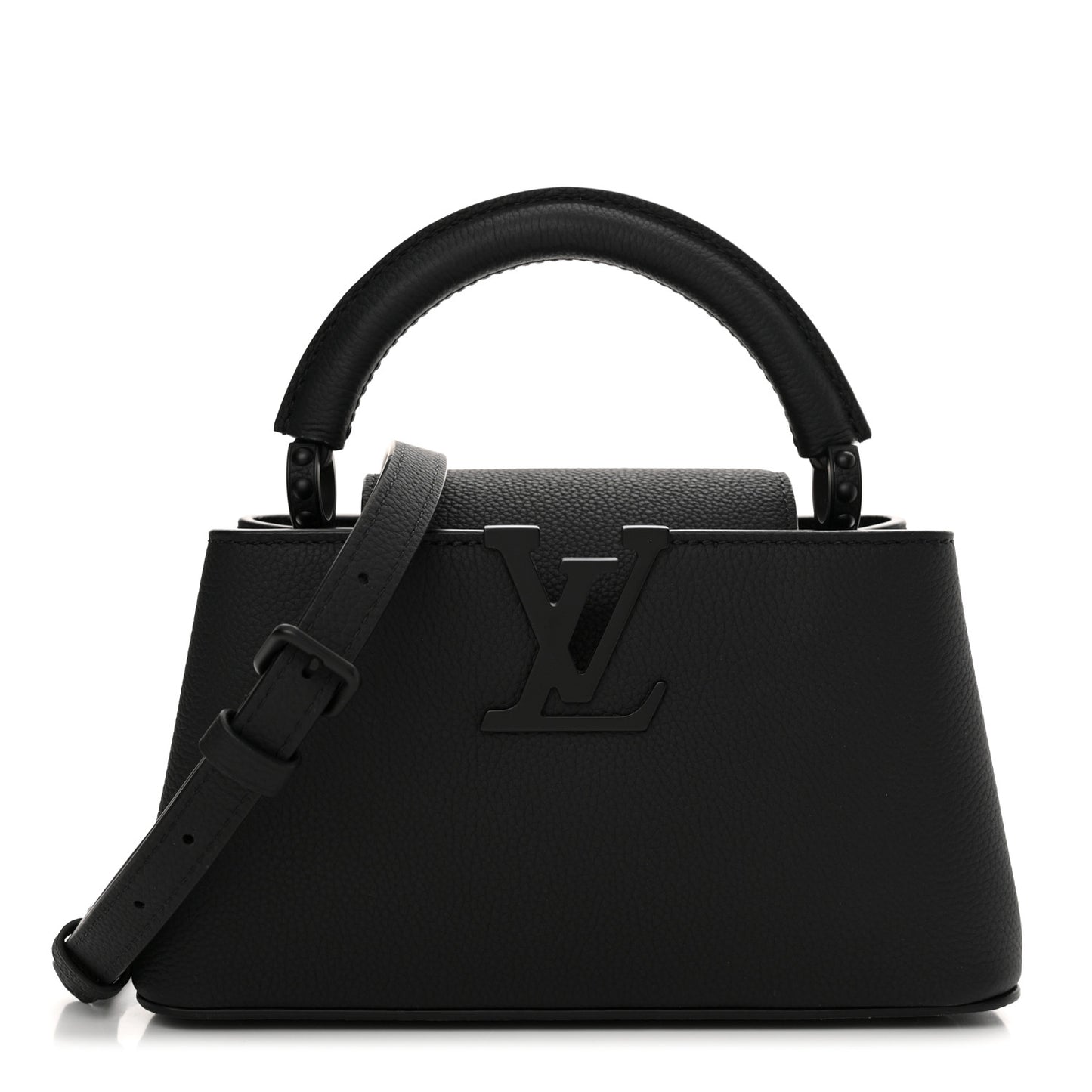 Taurillon Capucines Mini Matte Black