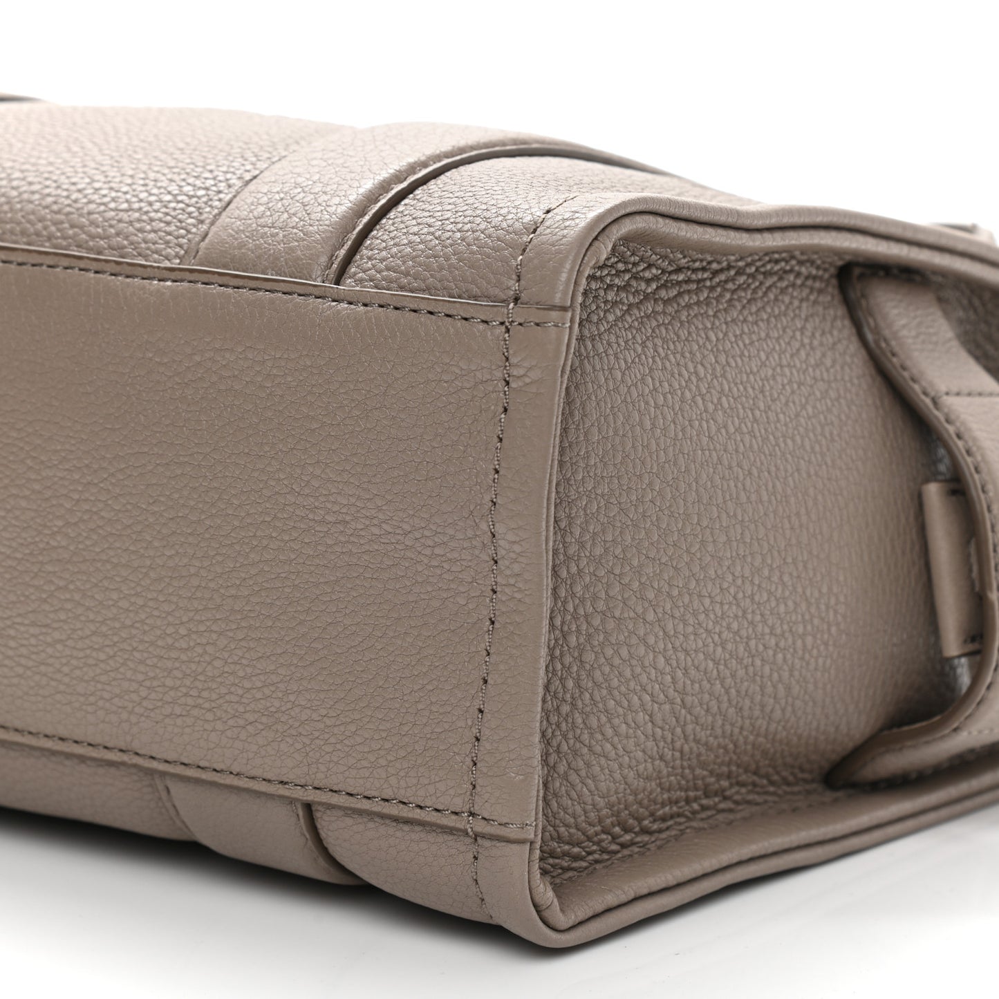 Grained Calfskin Small The Tote Bag Cement