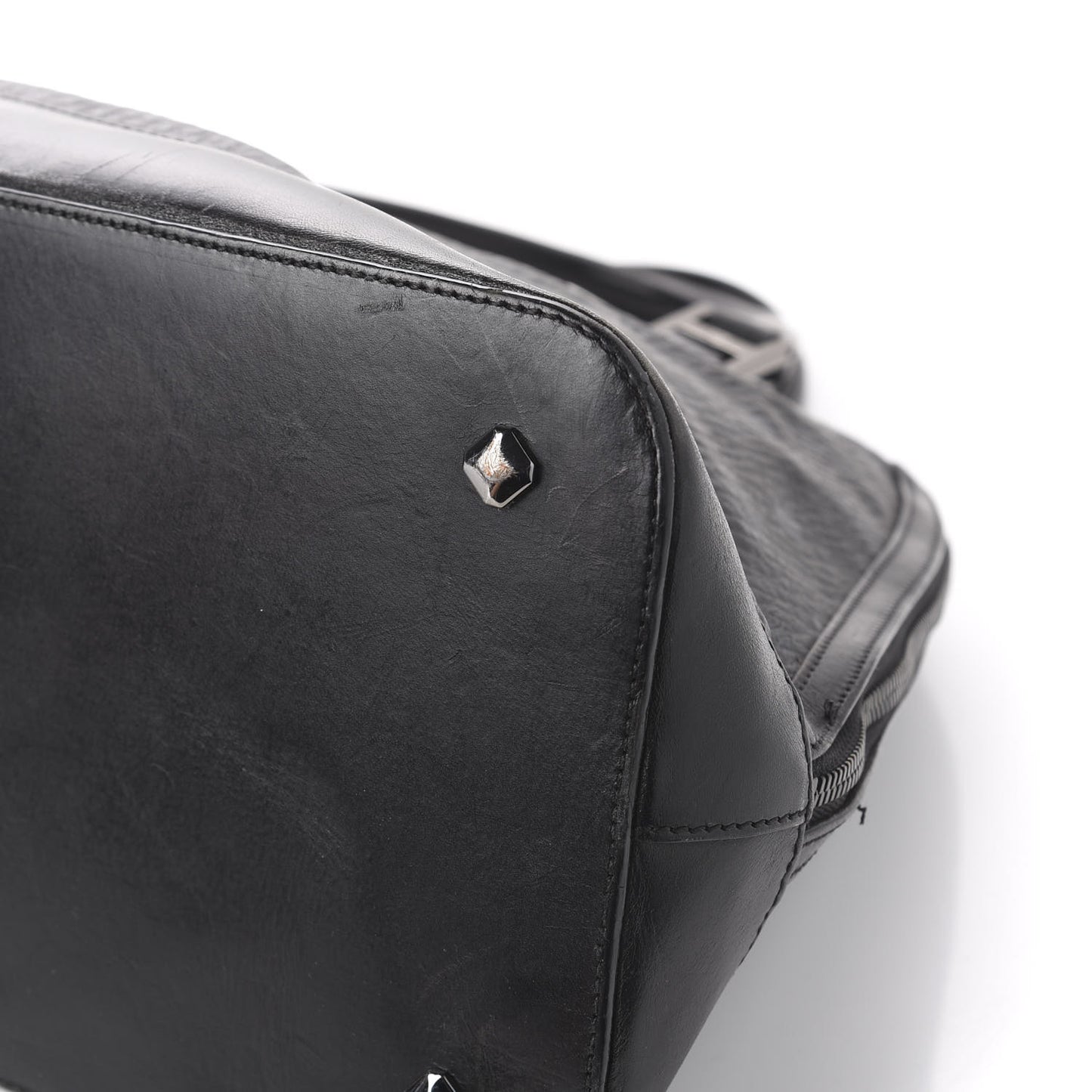 Visetos Heritage Bowler Bag Black