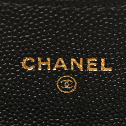 Chanel Caviar Quilted Mini Chain Belt Bag Black 5 of 9