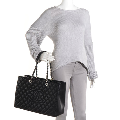 Chanel Caviar XL Grand Shopping Tote GST Black 2 of 8