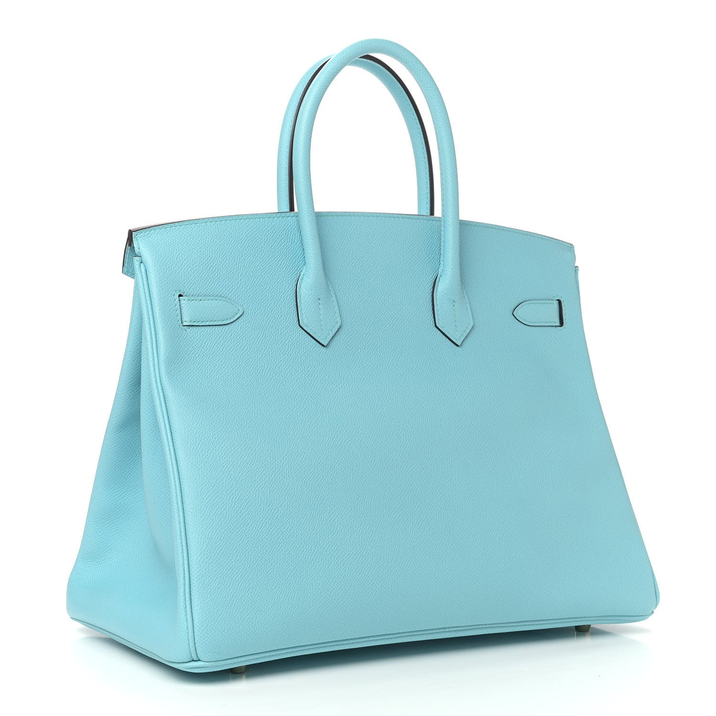 Epsom Birkin 35 Bleu Atoll