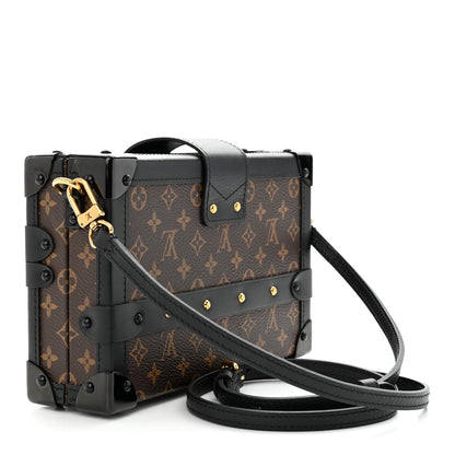 Louis Vuitton Monogram Petite Malle Black 3 of 9