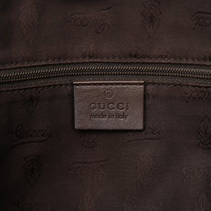 Gucci Guccissima Medium Sukey Tote Chocolate 5 of 11