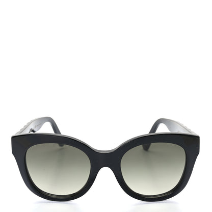 Louis Vuitton Acetate LV Empreinte Light Round Sunglasses Z1879W Black 2 of 7