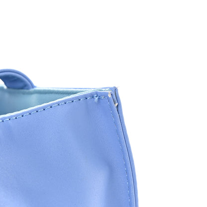 Telfar Vegan Leather Medium Shopping Bag Cerulean 13 of 14