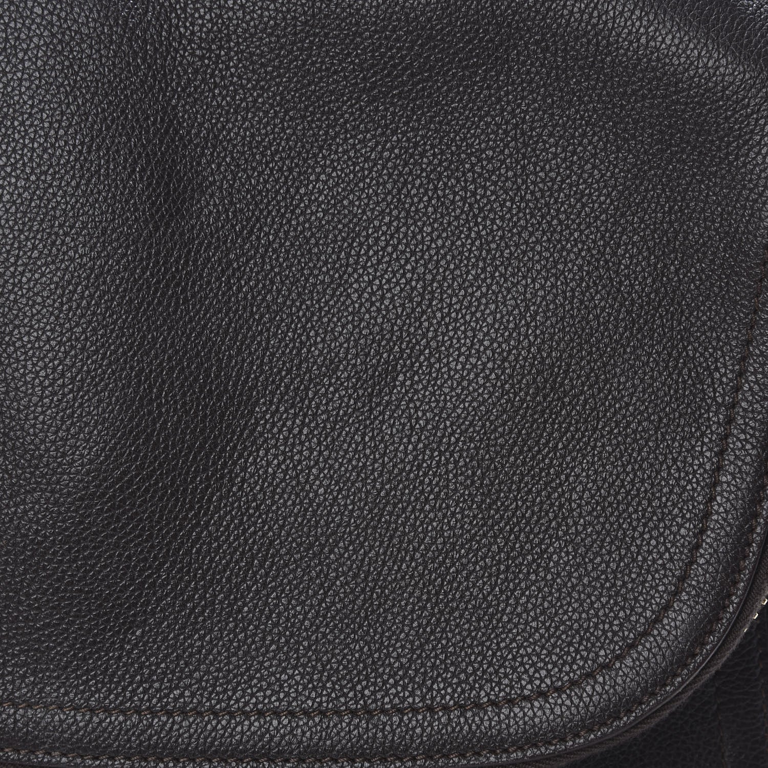 Tom Ford Pebbled Calfskin Large Jennifer Dark Brown 13 of 15