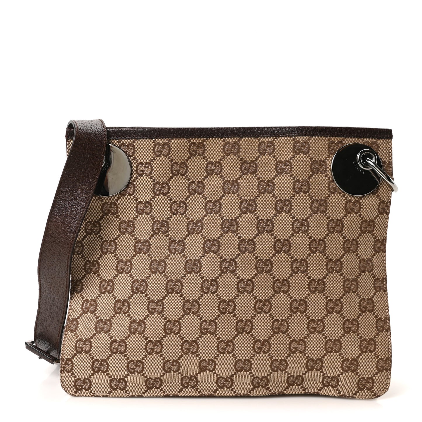 Monogram Eclipse Messenger Bag Dark Brown