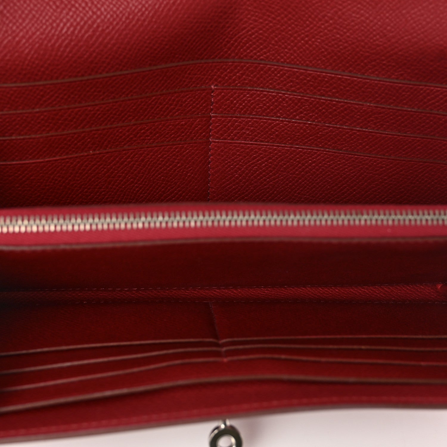 Hermes Epsom Kelly Longue Wallet Rubis 5 of 6