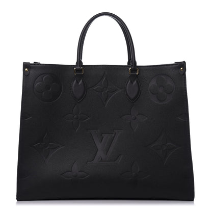 Louis Vuitton Empreinte Monogram Giant Onthego GM Black 1 of 10