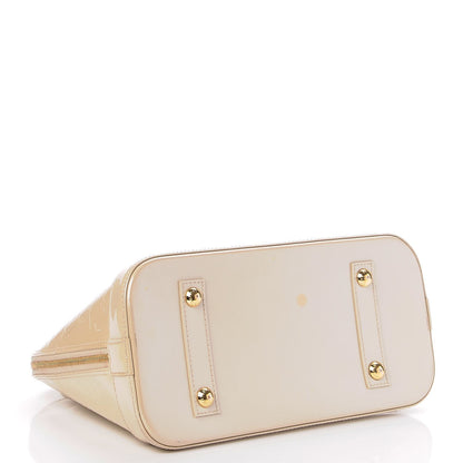 Louis Vuitton Vernis Alma PM Blanc Corail 4 of 8