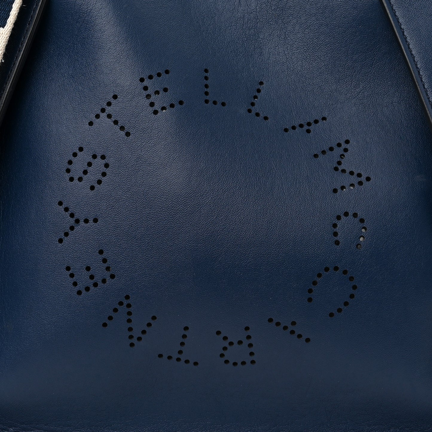 Eco Alter Nappa Perforated Logo Mini Crossbody Navy