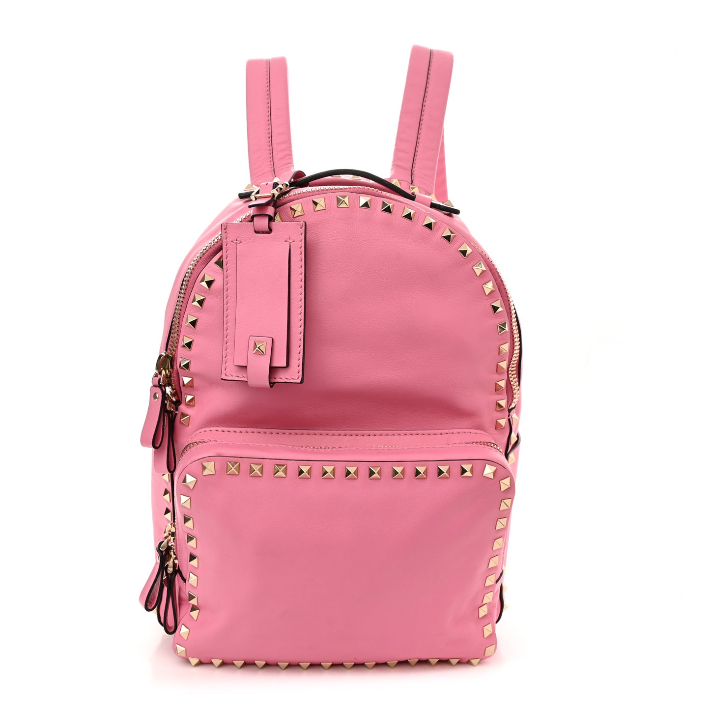 Vitello Medium Rockstud Backpack Ninphea
