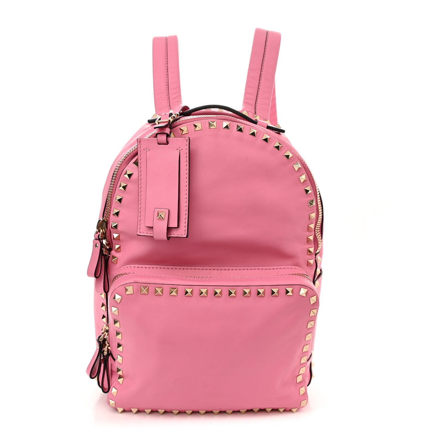 Valentino Garavani Vitello Medium Rockstud Backpack Ninphea 1 of 11