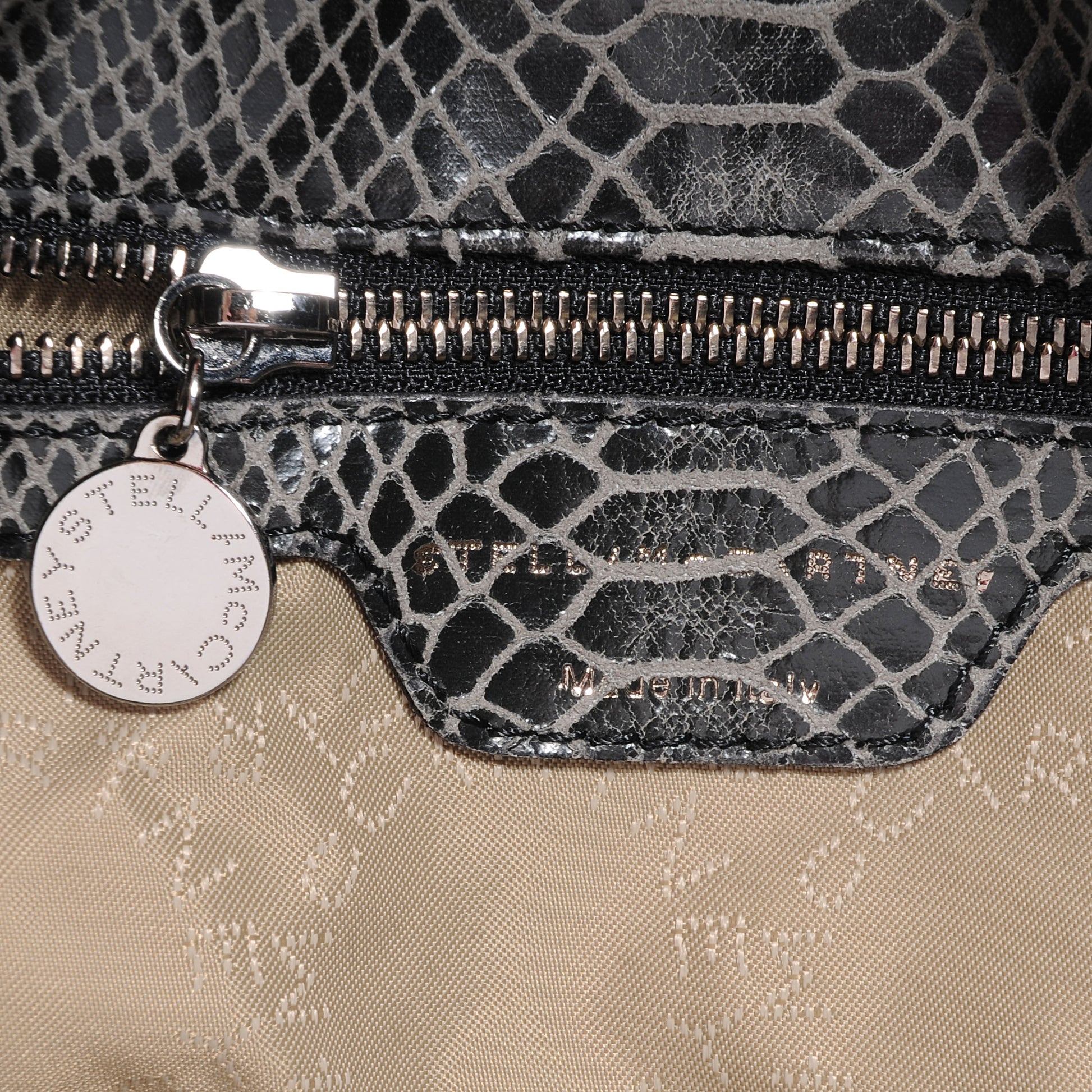 Stella McCartney Faux Python Large Falabella Tote 7 of 7