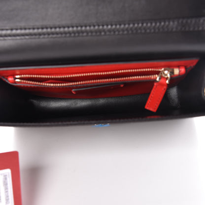 Valentino Garavani Silk Satin Small VCase Shoulder Bag Black 5 of 10