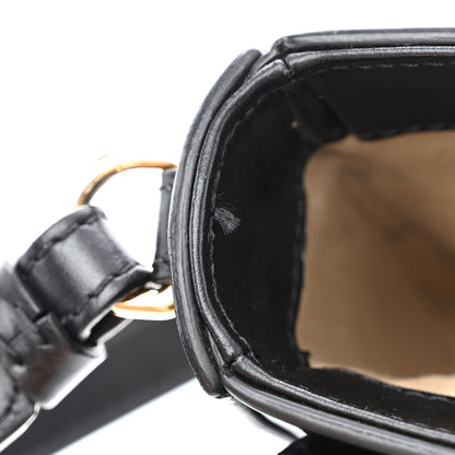 Chloe Shiny Calfskin Suede Mini C Double Carry Black 11 of 11
