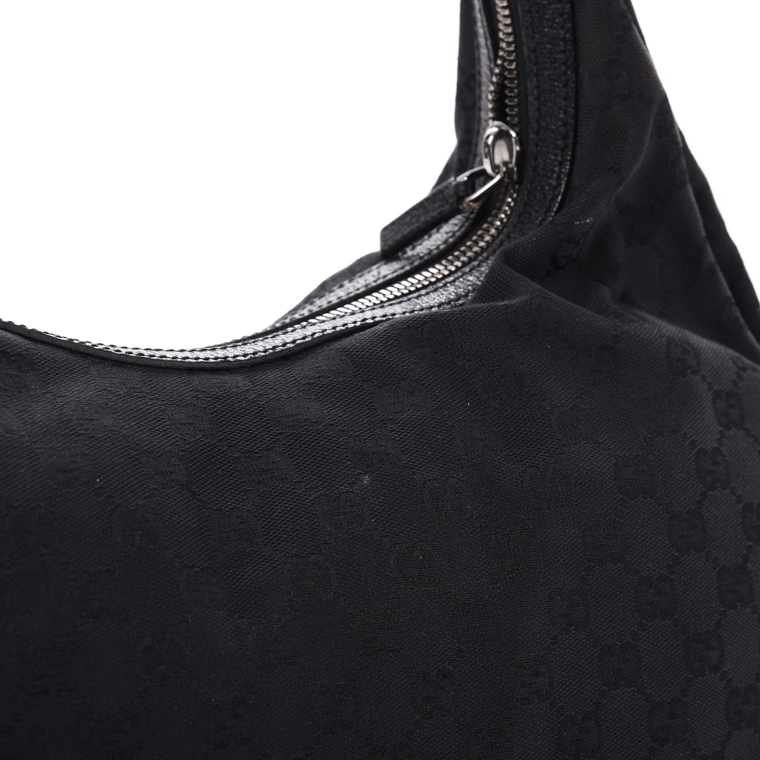 Gucci Monogram Front Pocket Hobo Black 9 of 14