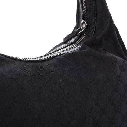 Gucci Monogram Front Pocket Hobo Black 9 of 14