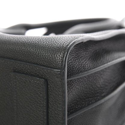 Saint Laurent Grained Calfskin Small Supple Sac De Jour Dark Vert 12 of 14