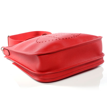 Hermes Epsom Evelyne III PM Rouge Casaque 4 of 7