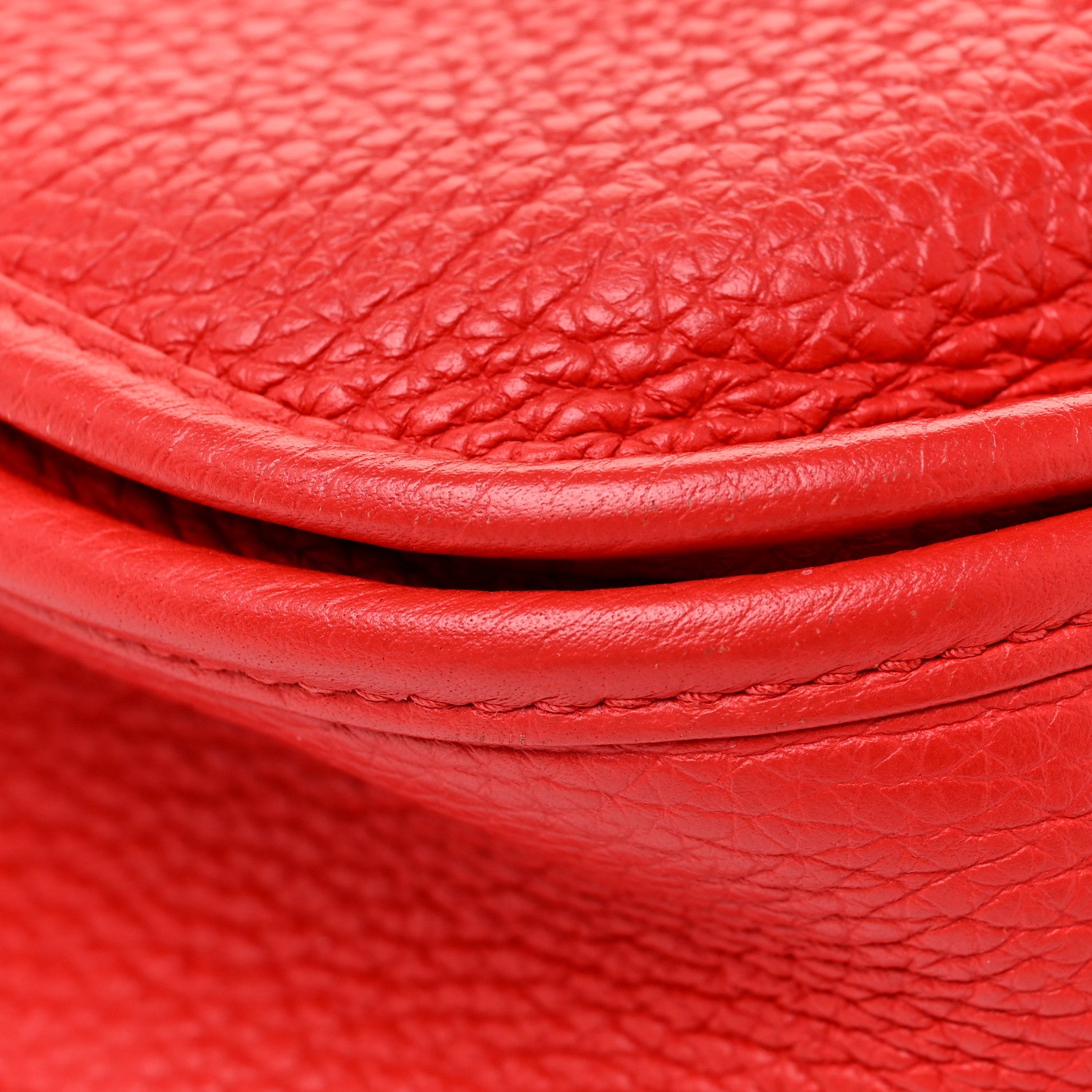 Hermes Taurillon Clemence Evelyne III PM Rouge De Coeur 23 of 29