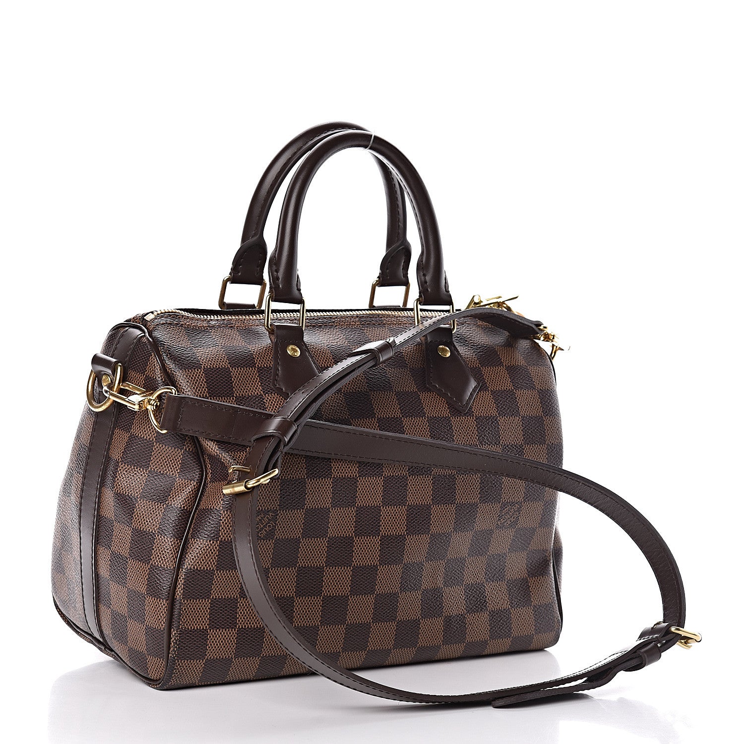 Louis Vuitton Damier Ebene Speedy Bandouliere 25 3 of 17