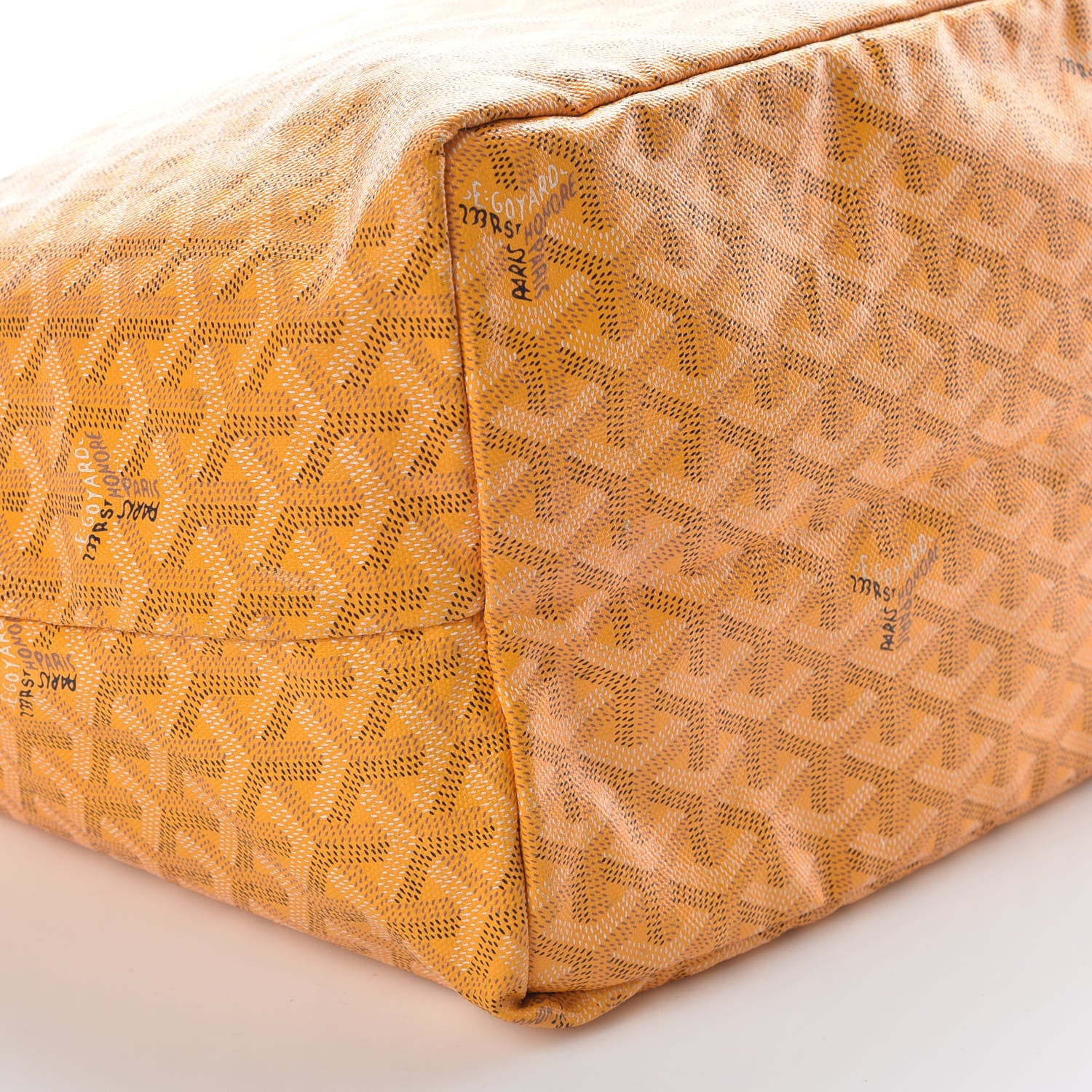 Goyard Goyardine Saint Louis GM Yellow 7 of 11