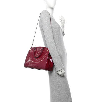 Louis Vuitton Vernis Brea MM NM  Magenta 2 of 11
