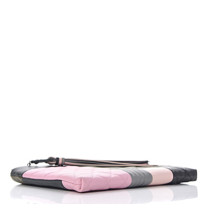 Chanel Lambskin Patchwork Medium Cosmetic Case Multicolor 4 of 11