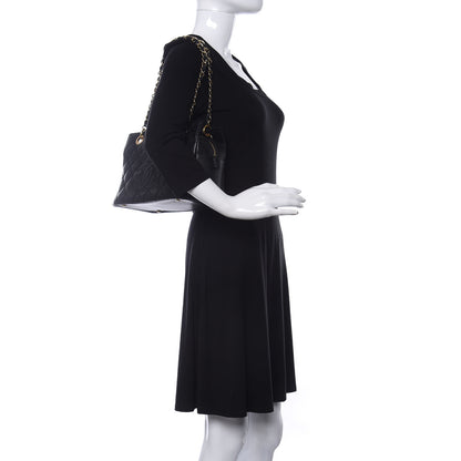 Chanel Caviar Quilted Petit Timeless Tote PTT Black 2 of 10
