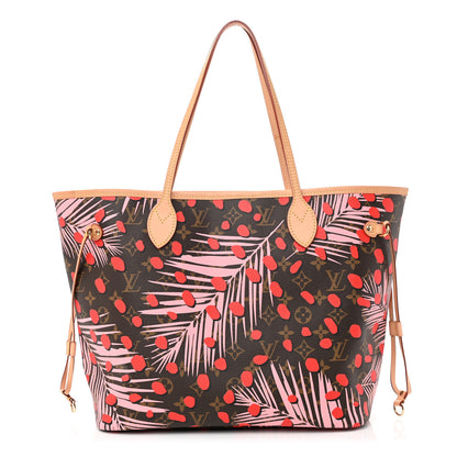 Louis Vuitton Monogram Jungle Dots Neo Neverfull MM Sugar Pink Poppy 3 of 10