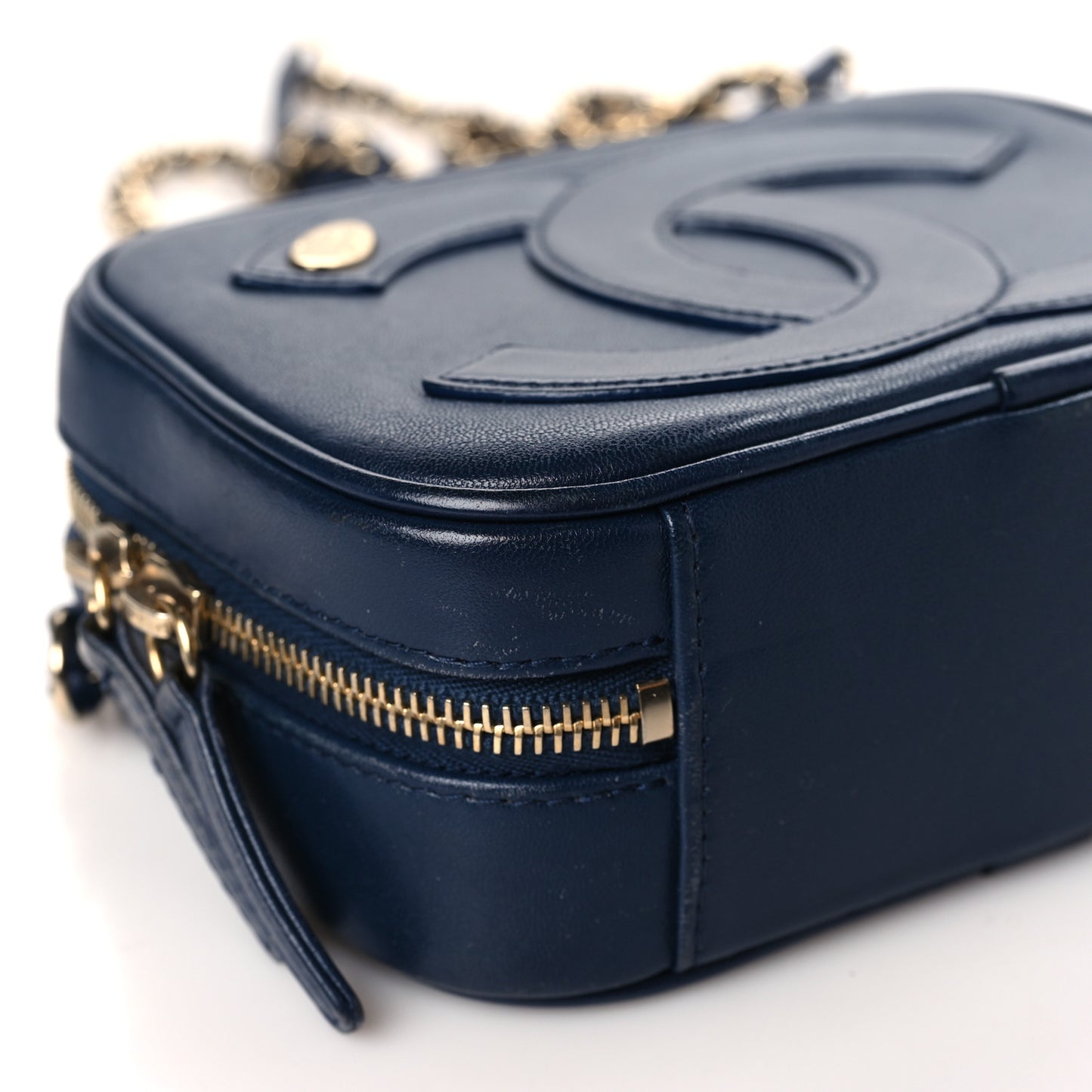 Lambskin CC Mania Camera Case Blue