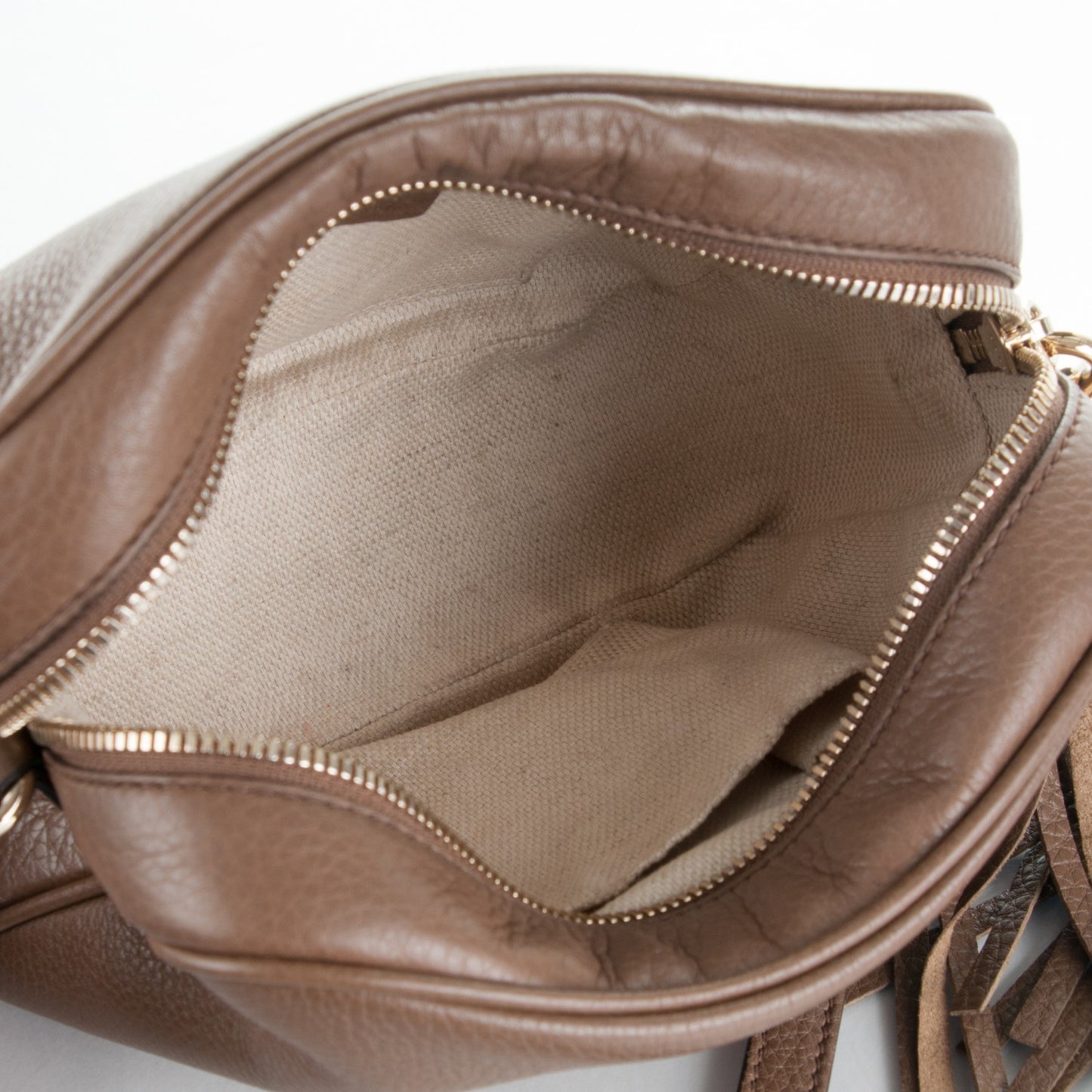 Cellarius Calfskin Small Soho Disco Bag Acero