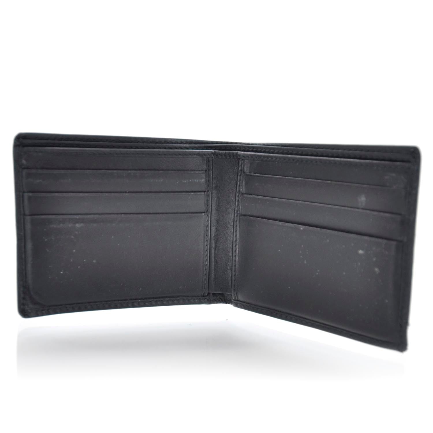 Gucci Mens Guccissima Web Bi-Fold Wallet Black 4 of 7