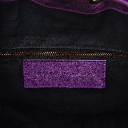 Balenciaga Agneau Classic Hardware Mini Pompon Ultraviolet 6 of 8