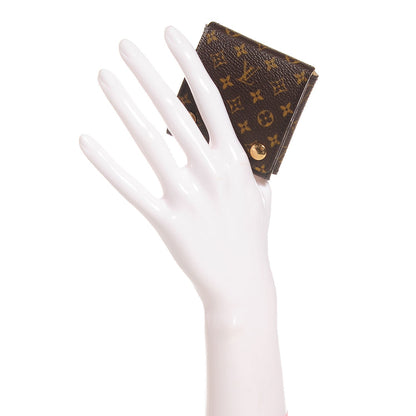 Louis Vuitton 18K Yellow White Gold Two Heart Monogram Charm 5 of 10