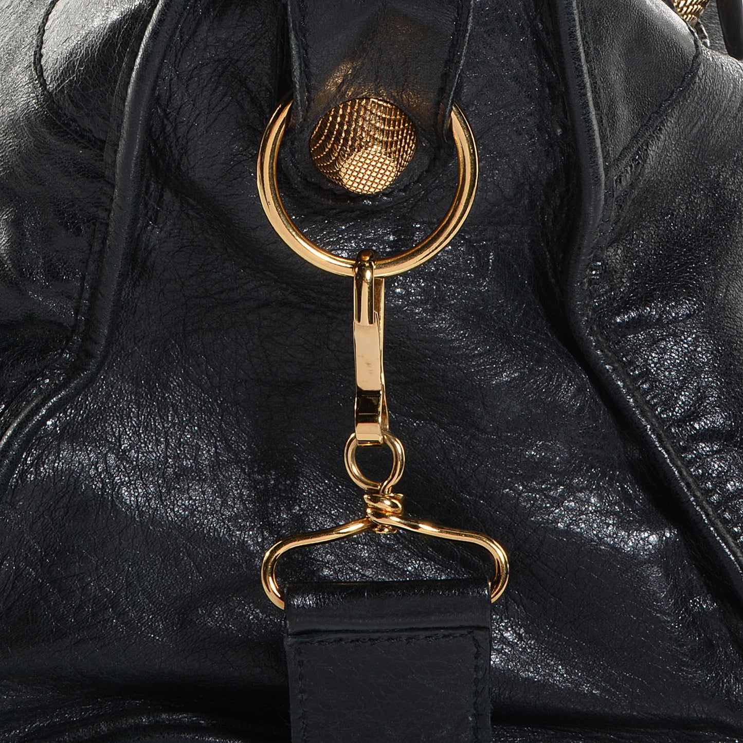 Chevre Giant 21 Gold Hardware Part Time Black