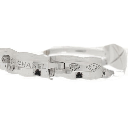 Chanel 18K White Gold Coco Crush Single Ear Cuff Earring 4 of 5