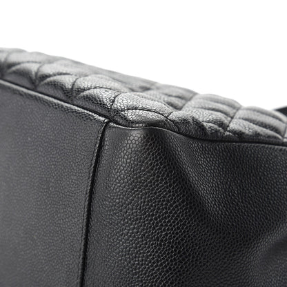 Chanel Caviar Quilted Grand Shopping Tote GST Black 9 of 11