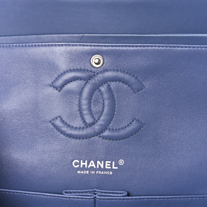 Chanel Patent Calfskin Quilted Medium Double Flap Light Purple 6 of 11
