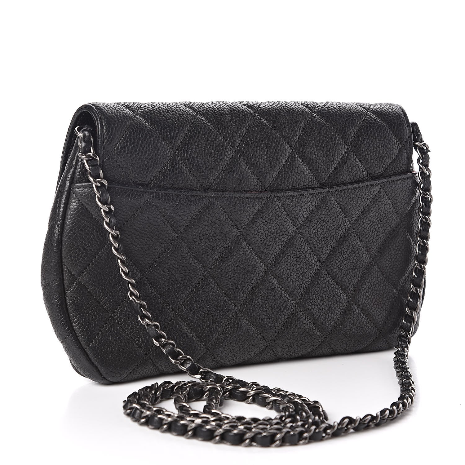Chanel Caviar Quilted Crossbody Bag Black 3 of 11