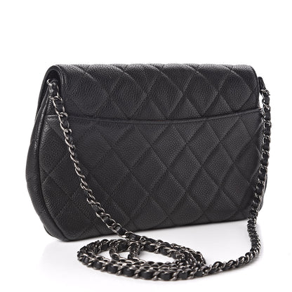 Chanel Caviar Quilted Crossbody Bag Black 3 of 11