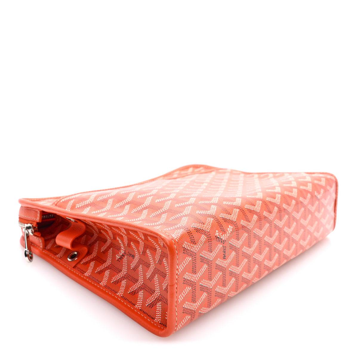 Goyard Goyardine Jouvence GM Toiletry Pouch Orange 4 of 7