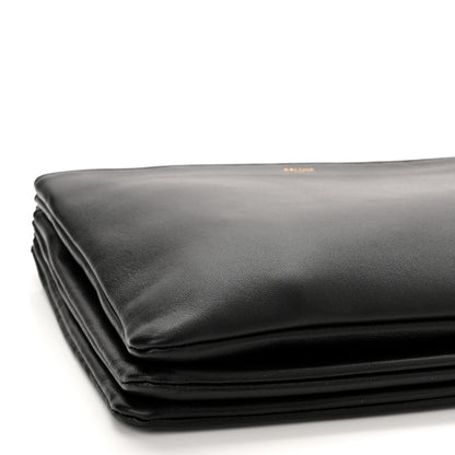 Celine Lambskin Small Trio Crossbody Bag Black 3 of 10