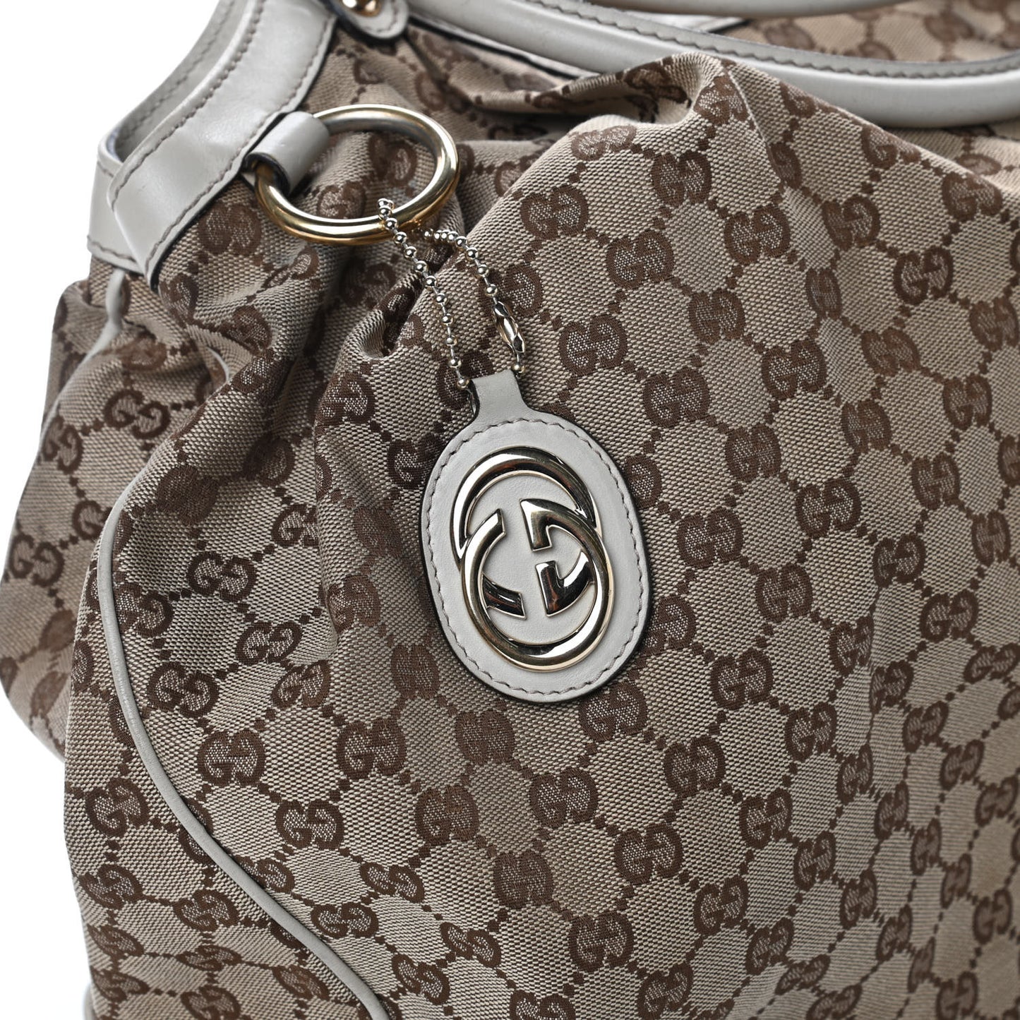 Monogram Large Sukey Tote Off White