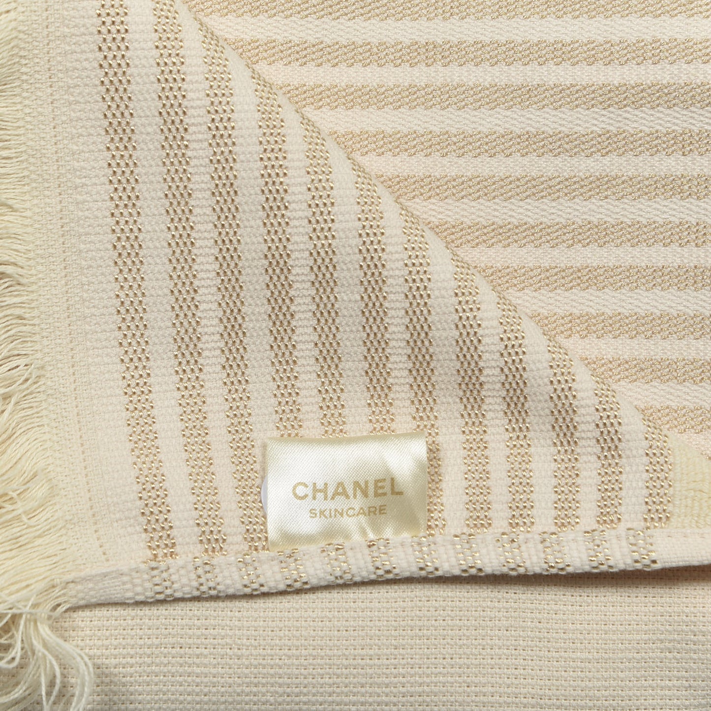 Terry Cotton CC Beach Towel Off White