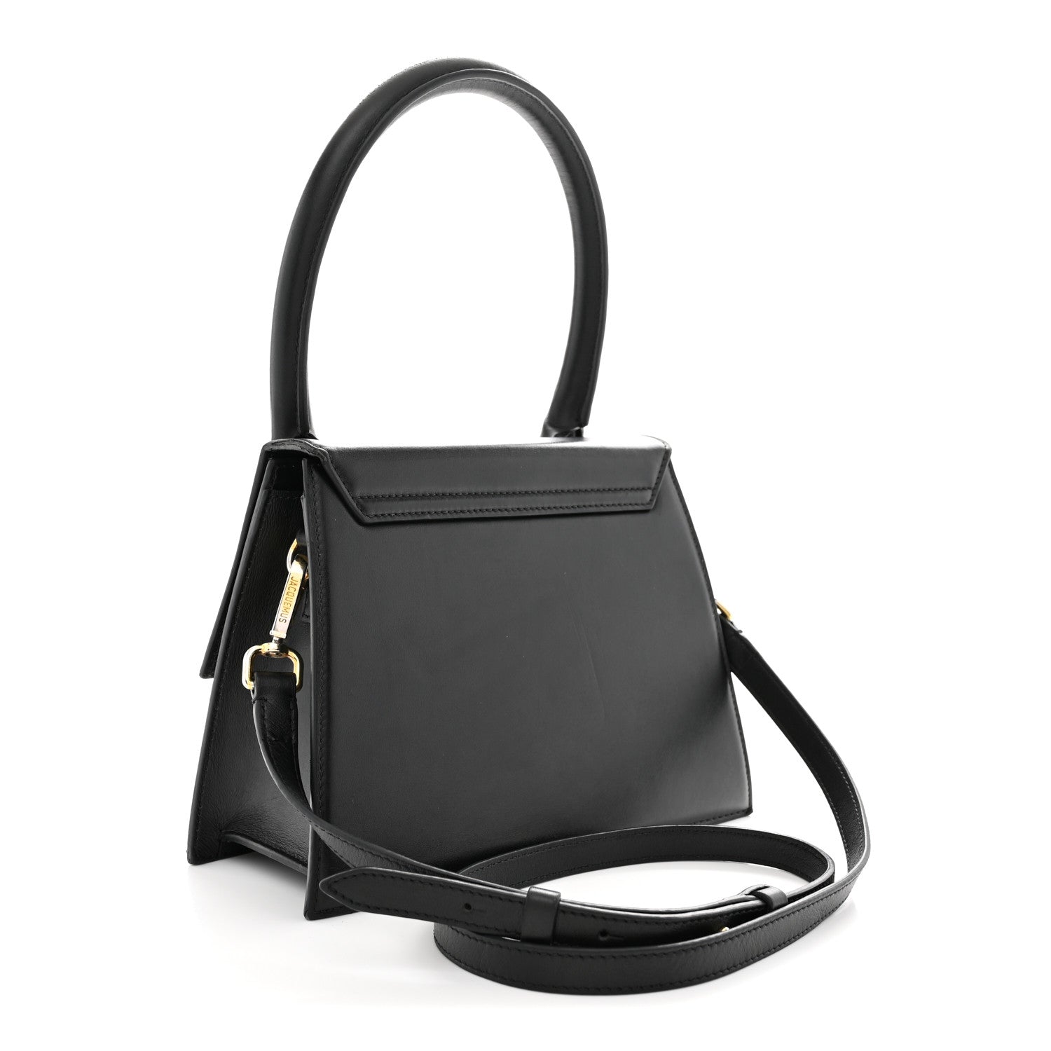 Jacquemus Smooth Calfskin Le Grand Chiquito Black 3 of 12